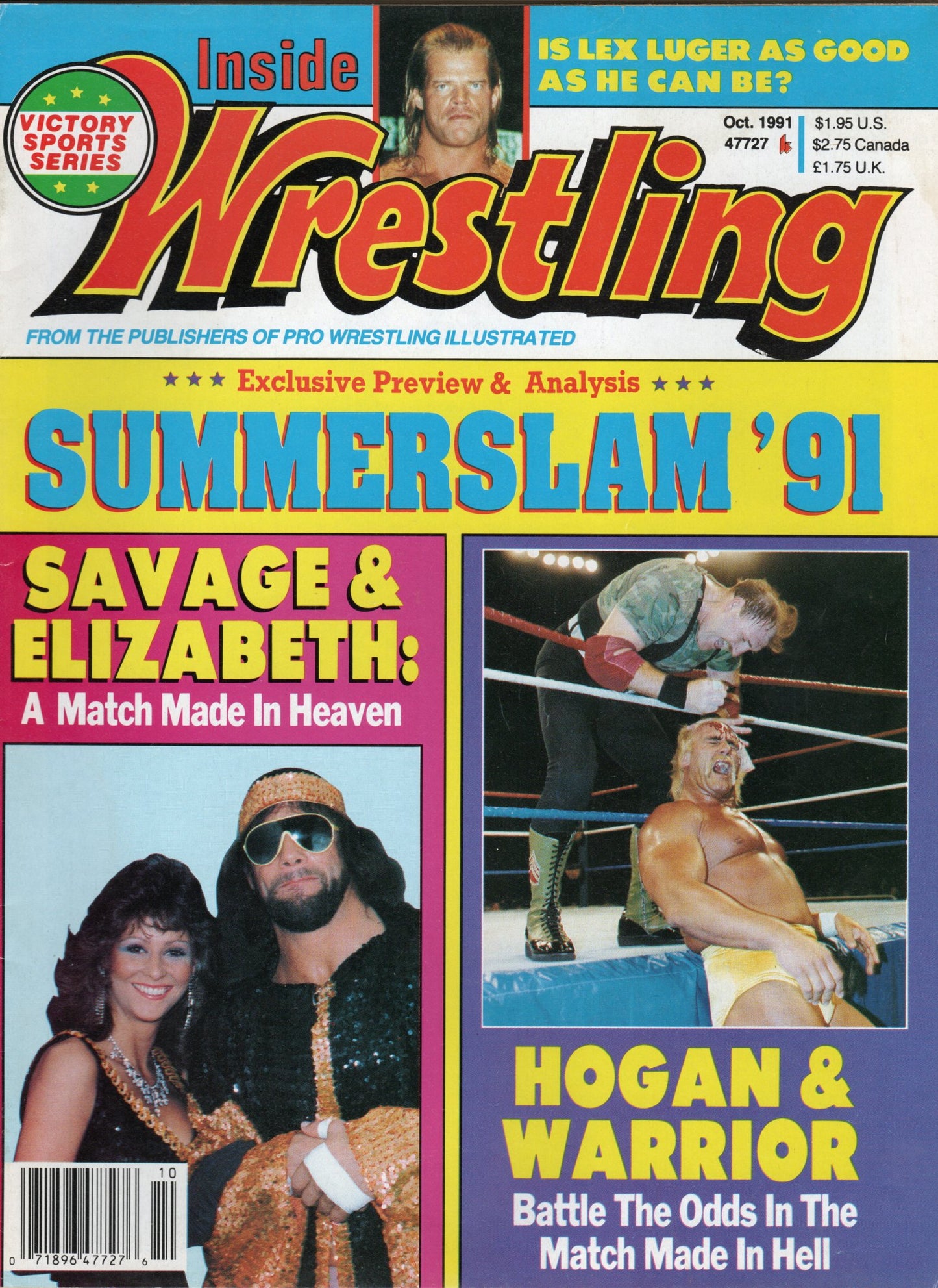 Inside Wrestling Magazine October 1991