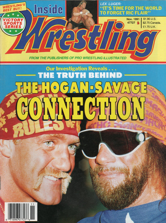 Inside Wrestling Magazine November 1991