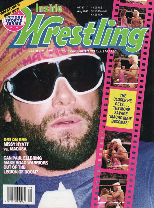 Inside Wrestling Magazine August 1992