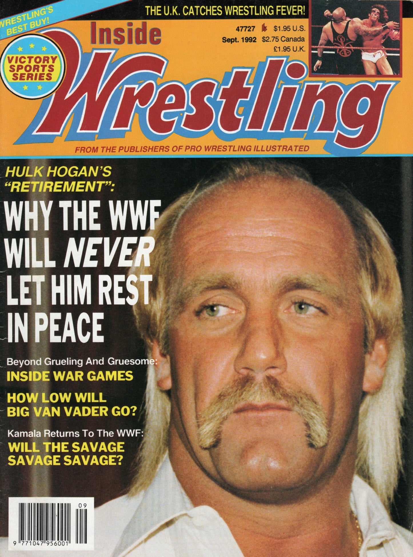 Inside Wrestling Magazine September 1992