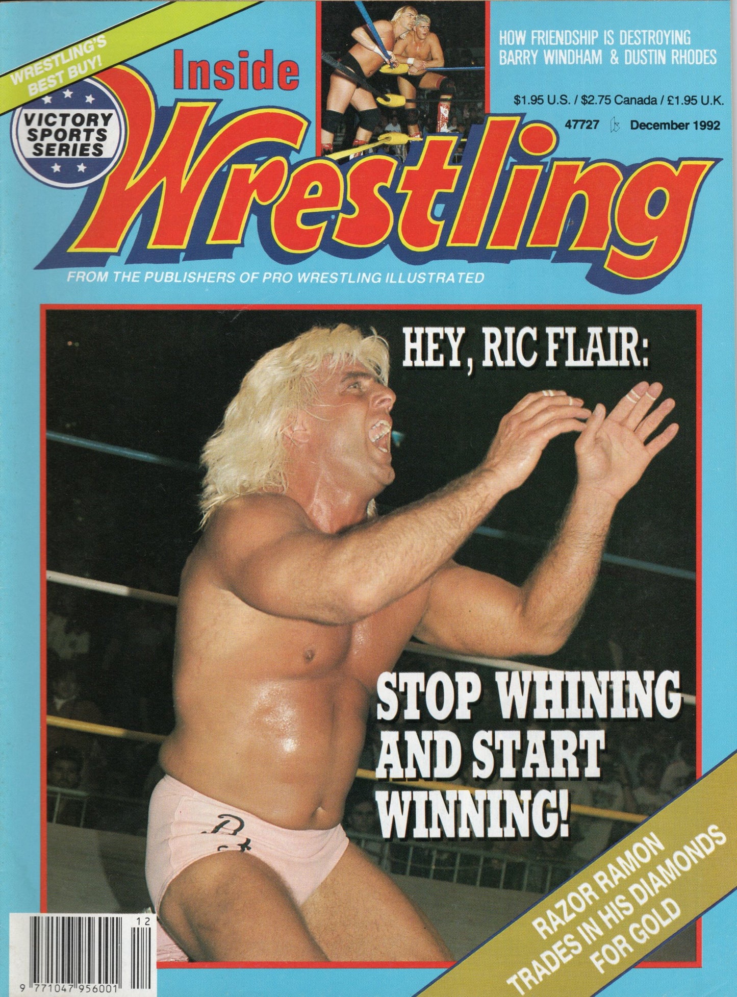 Inside Wrestling Magazine December 1992