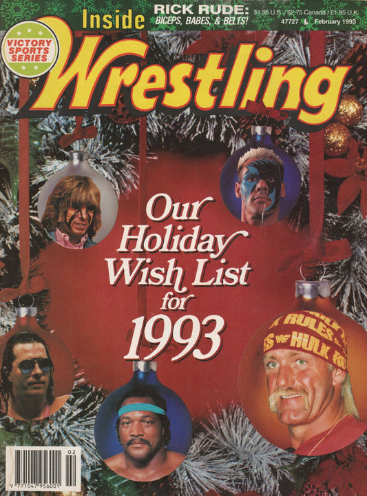 Inside Wrestling Magazine February 1993