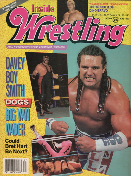 Inside Wrestling Magazine July 1993