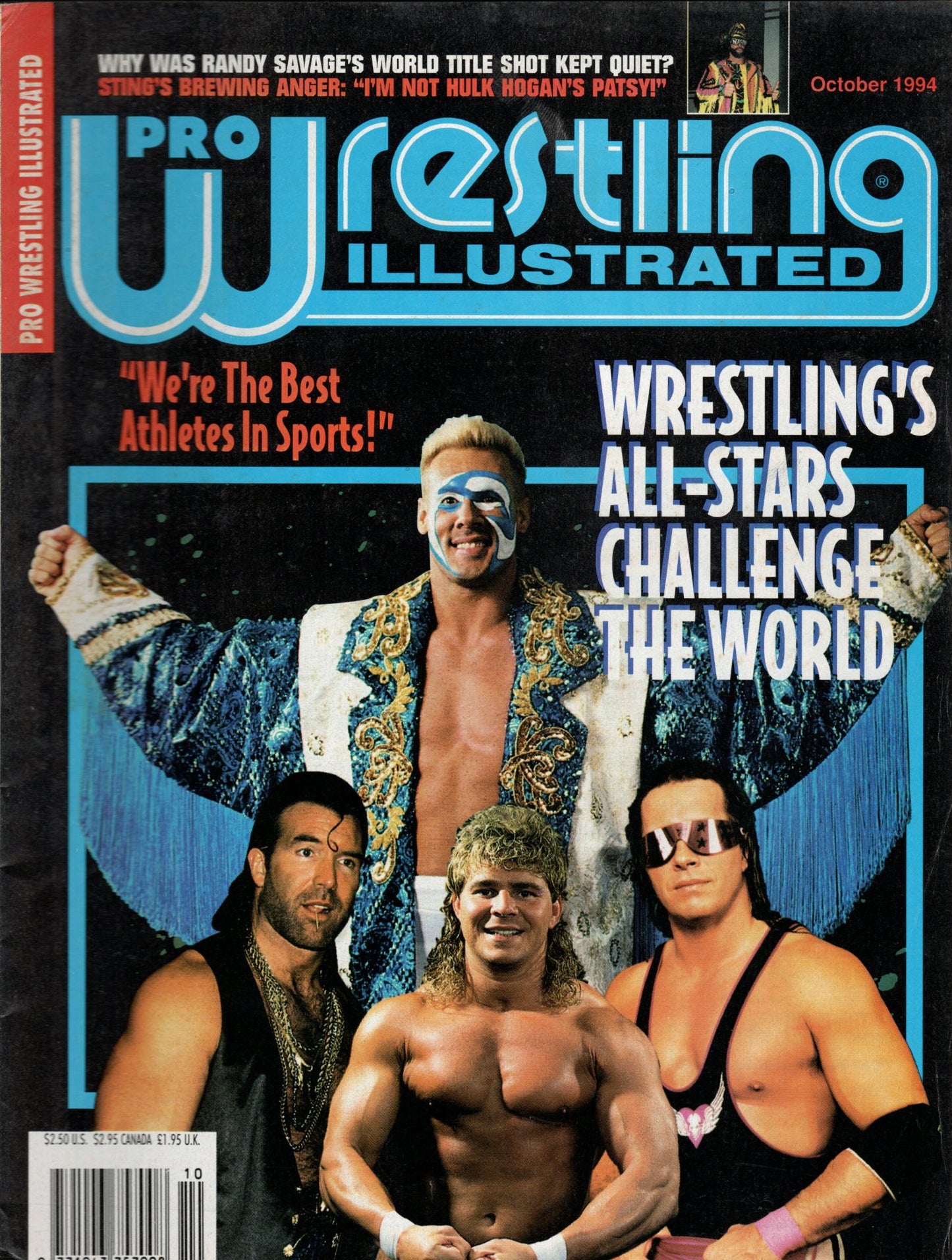 PWI Pro Wrestling Illustrated Magazine October 1994