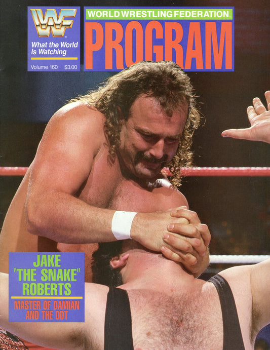 WWF World Wrestling Federation 1988 Program #160