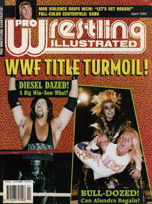 PWI Pro Wrestling Illustrated Magazine April 1995