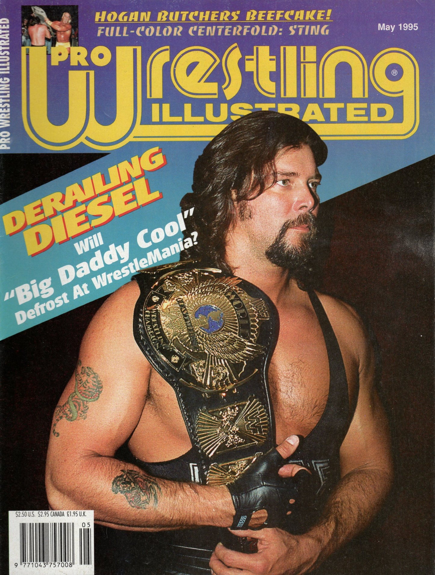 PWI Pro Wrestling Illustrated Magazine May 1995