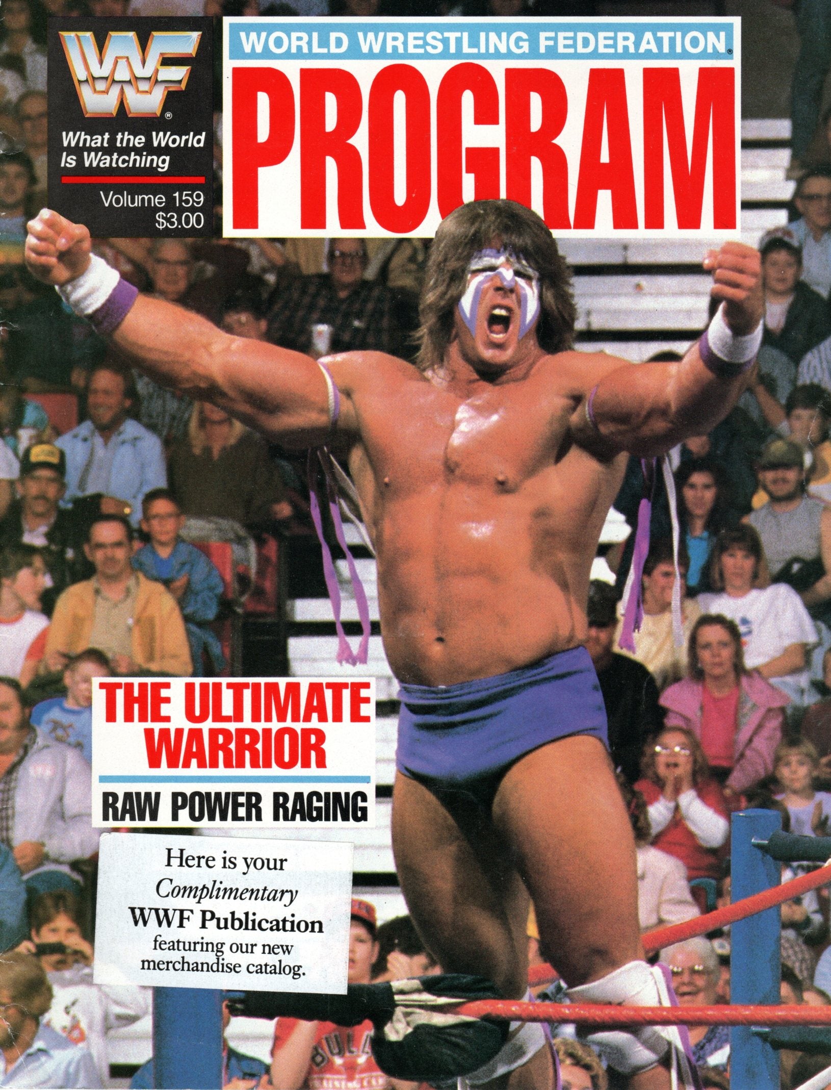 Wwf Programs WWF World Wrestling Federation 1988 Magazine/Program #159 ...