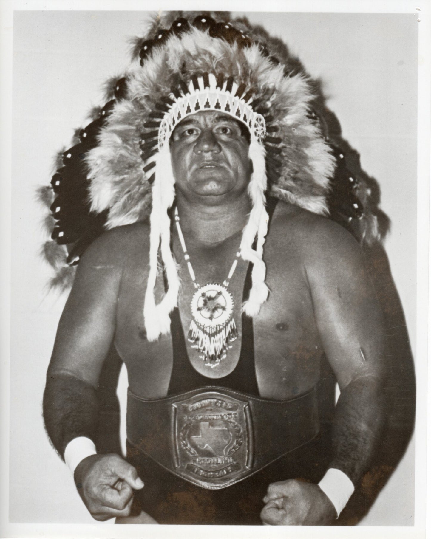 Wahoo McDaniel 8"x10" Promo Photo