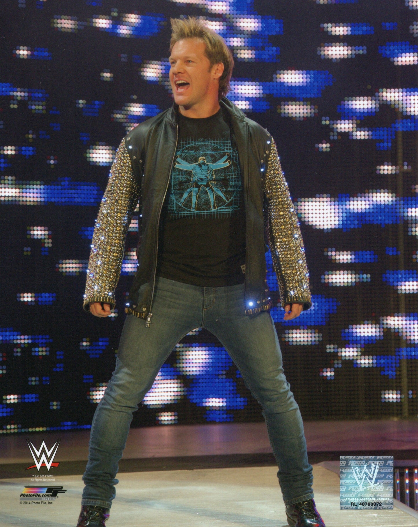 Chris Jericho WWE Photofile 8x10" Photo