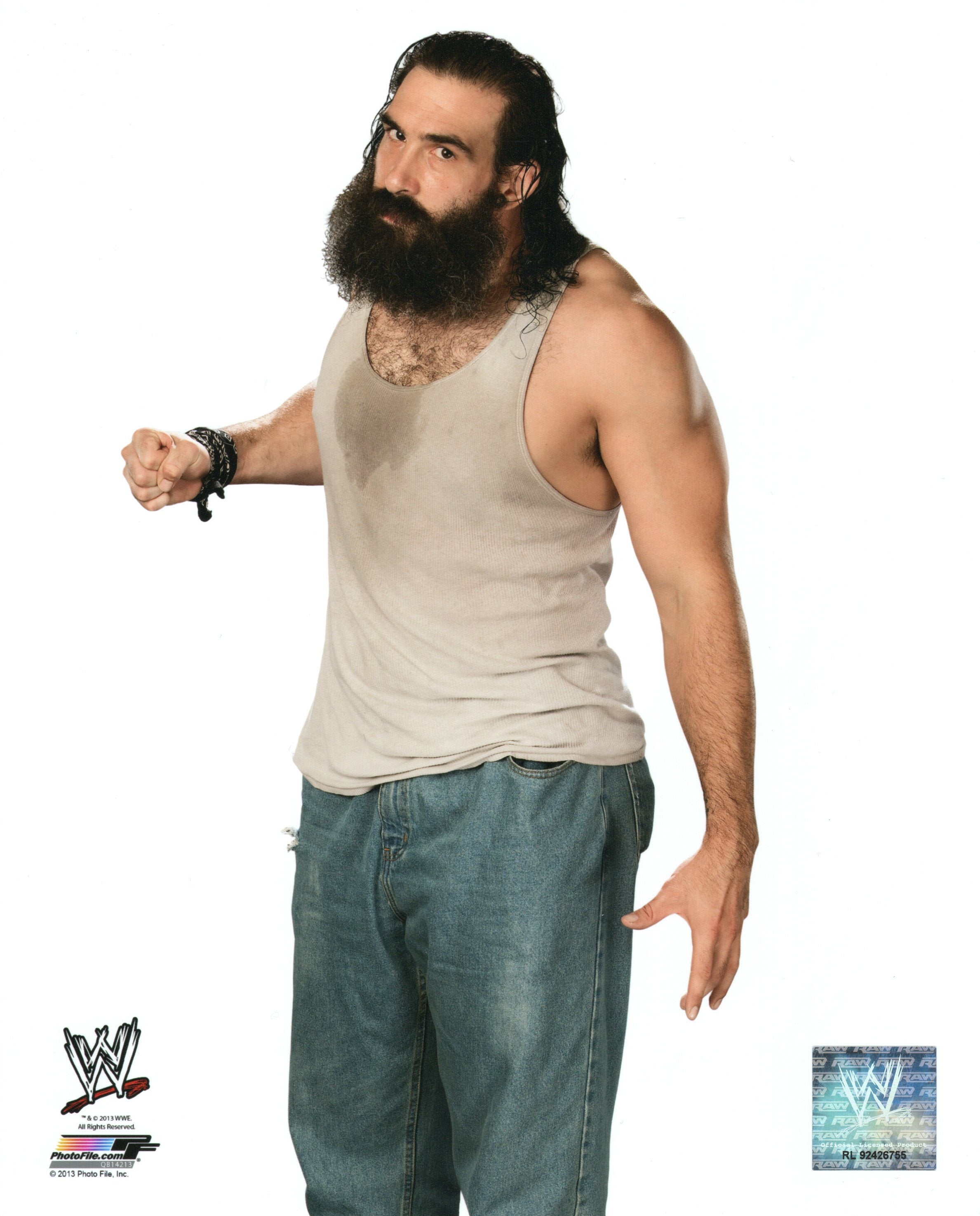 Luke Harper Brodie Lee WWE Photofile 8x10