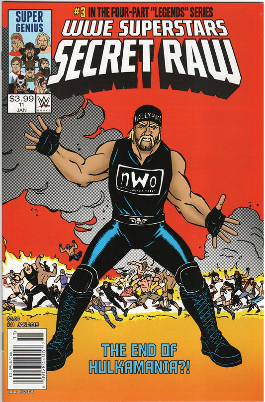 WWE Superstars Legends Comic Part 3 of 4 Double Cover