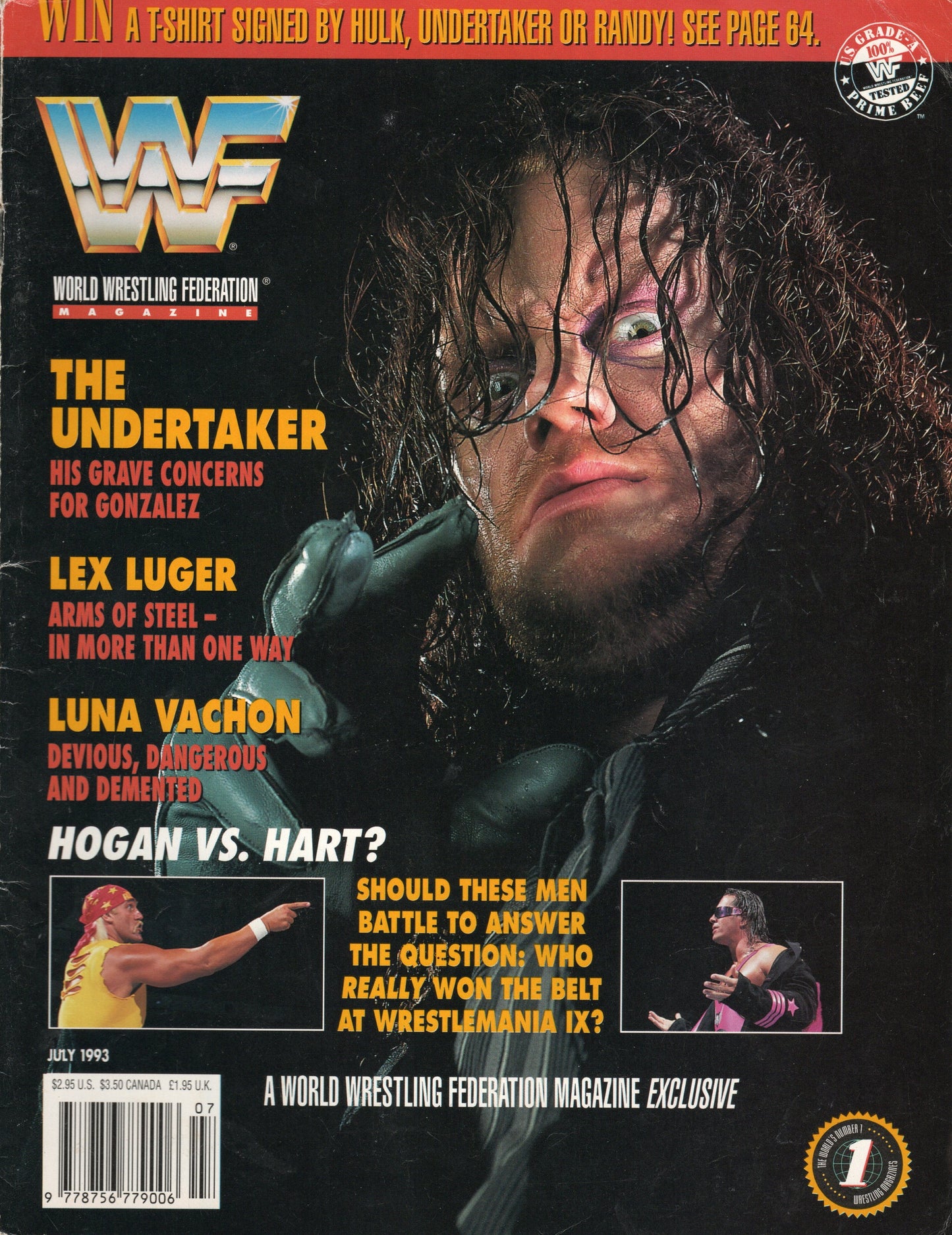 WWF Magazine July 1993