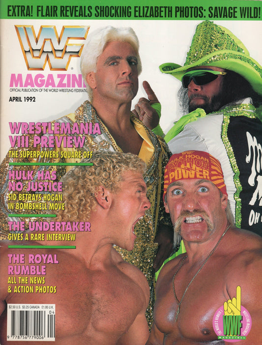 WWF Magazine April 1992
