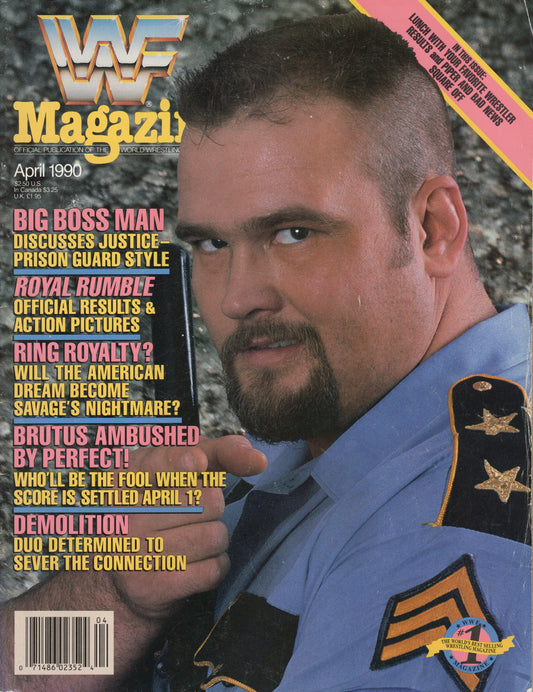 WWF Magazine April 1990