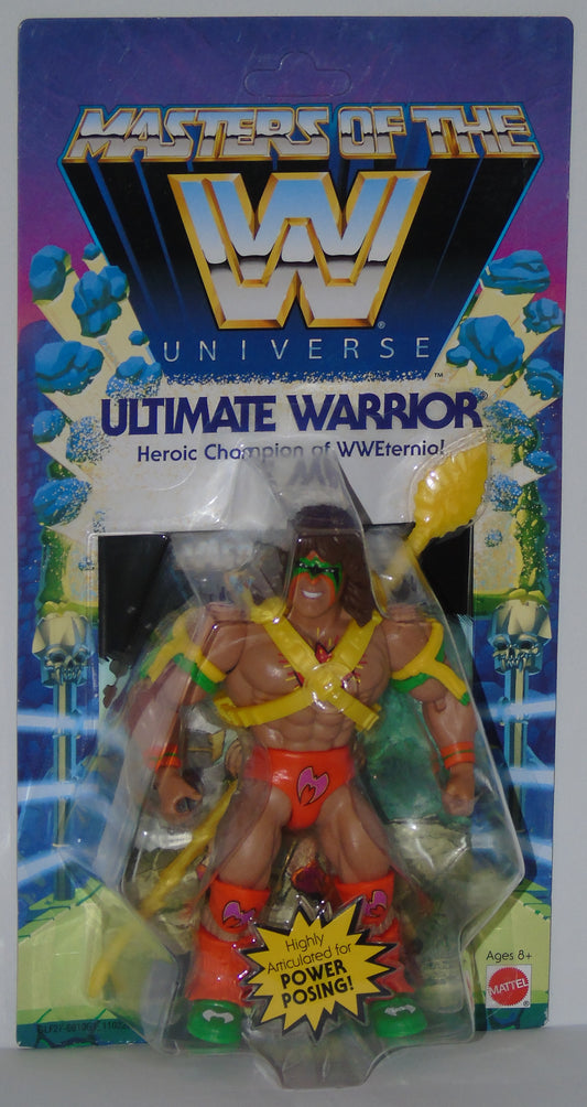The Ultimate Warrior WWE Mattel Masters Of The Universe Figure