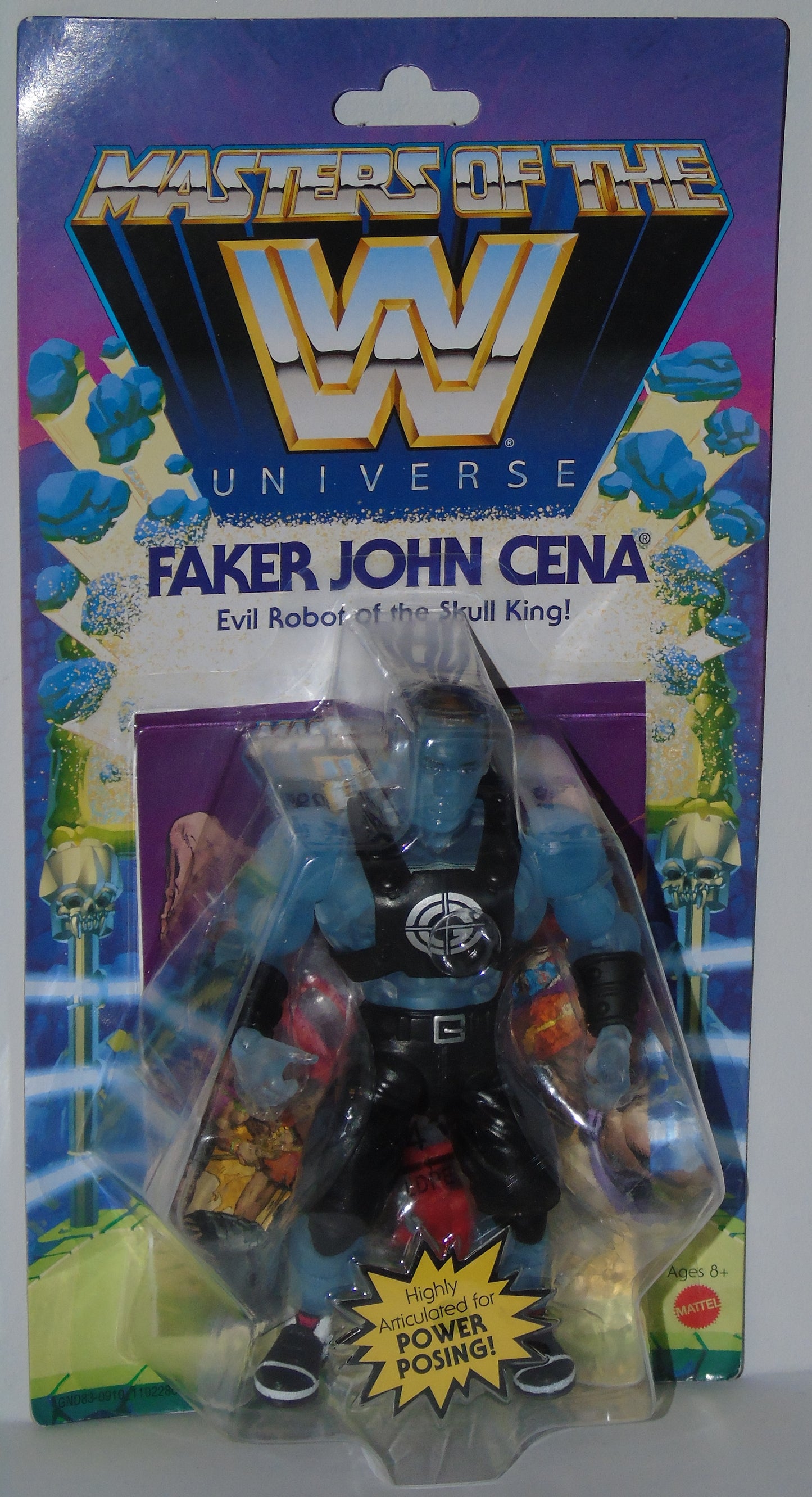 Faker John Cena WWE Mattel Masters Of The Universe Figure