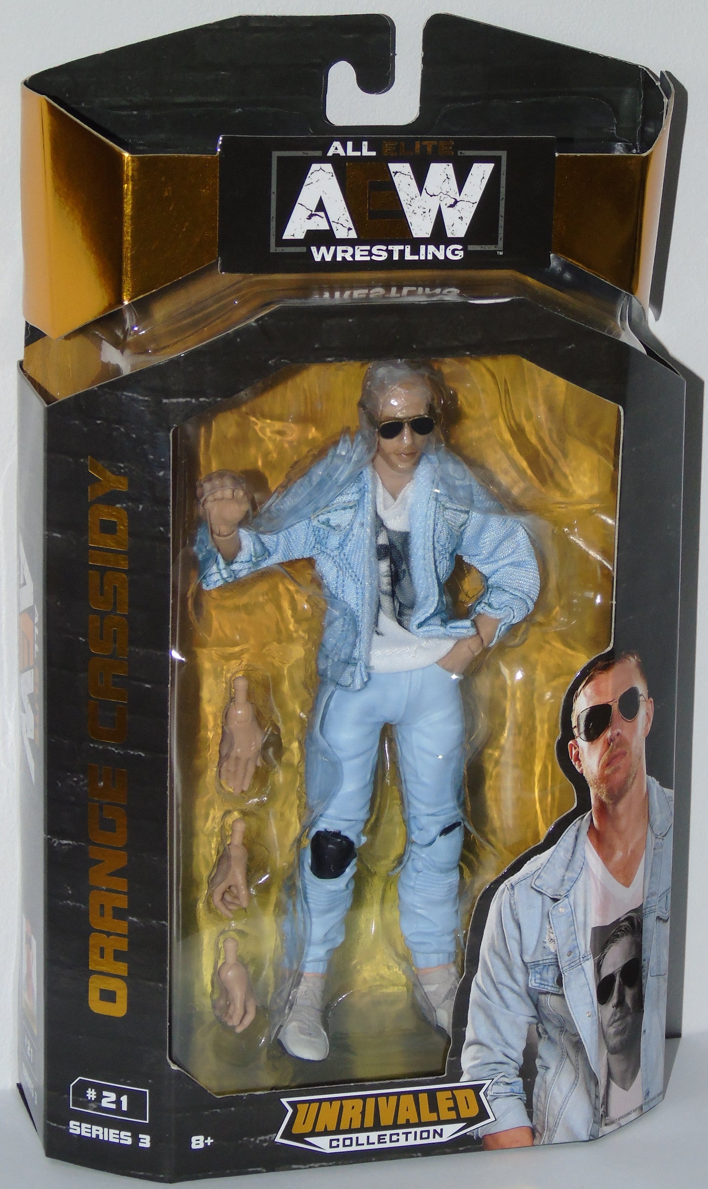 Orange Cassidy AEW Jazwares Unrivaled Figure Series 3