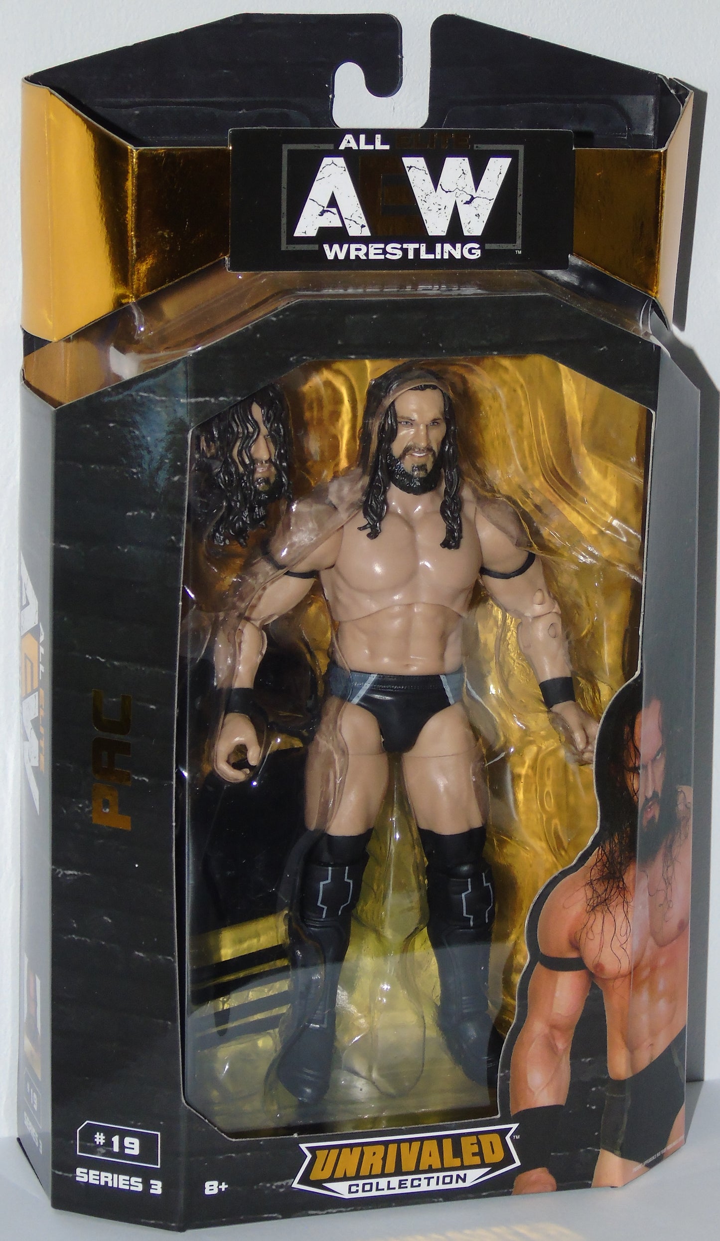 Pac AEW Jazwares Unrivaled Figure Series 3