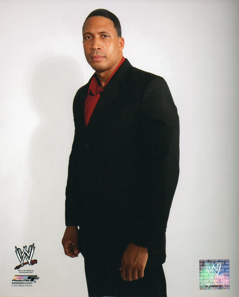 A.W Abraham Washington WWE Photofile 8x10" Photo