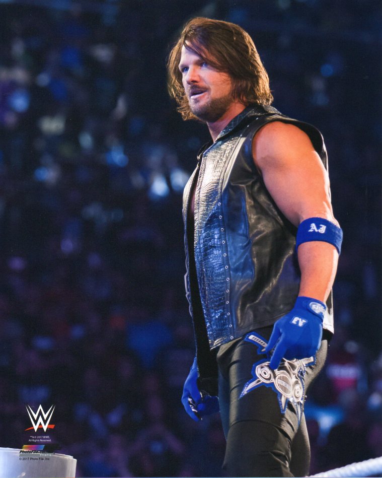 AJ Styles WWE Photofile 8x10" Photo
