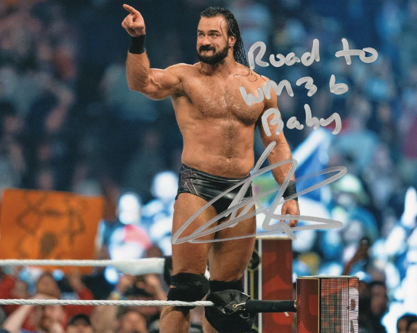 Drew McIntyre WWE Signed Photo