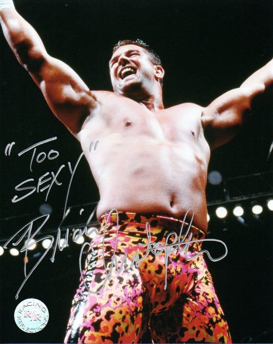 Brian Christopher Too Sexy WWF/WWE Signed Racing Reflections Photo