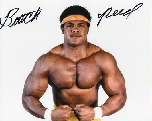 Butch Reed WCW Signed Promo Photo