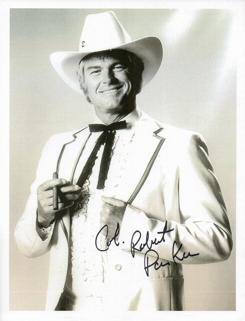 Colonel Robert Parker WCW Signed Promo Photo