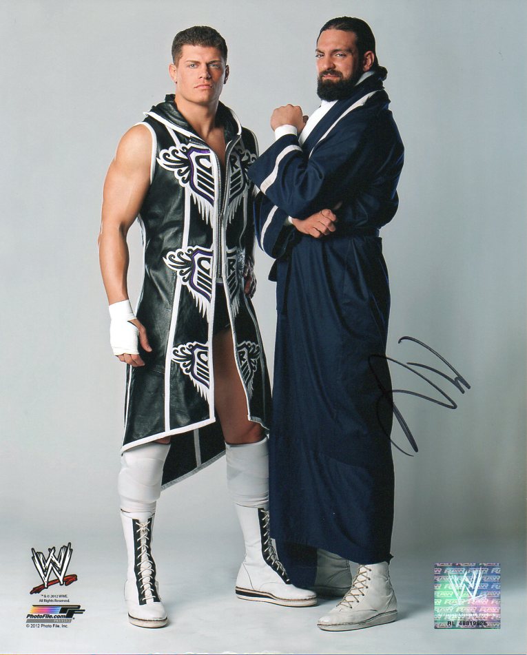 Damien Sandow WWE Signed Photofile Photo