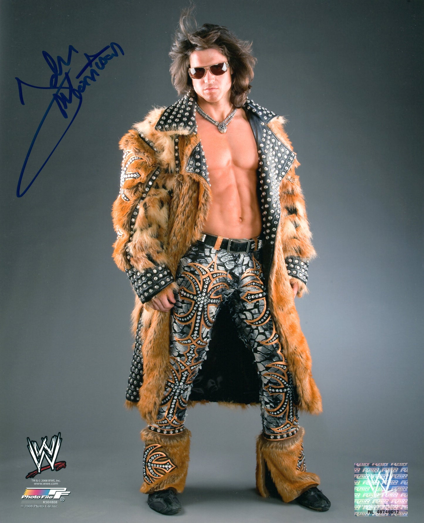 John Morrison WWE Signed Photofile Photo