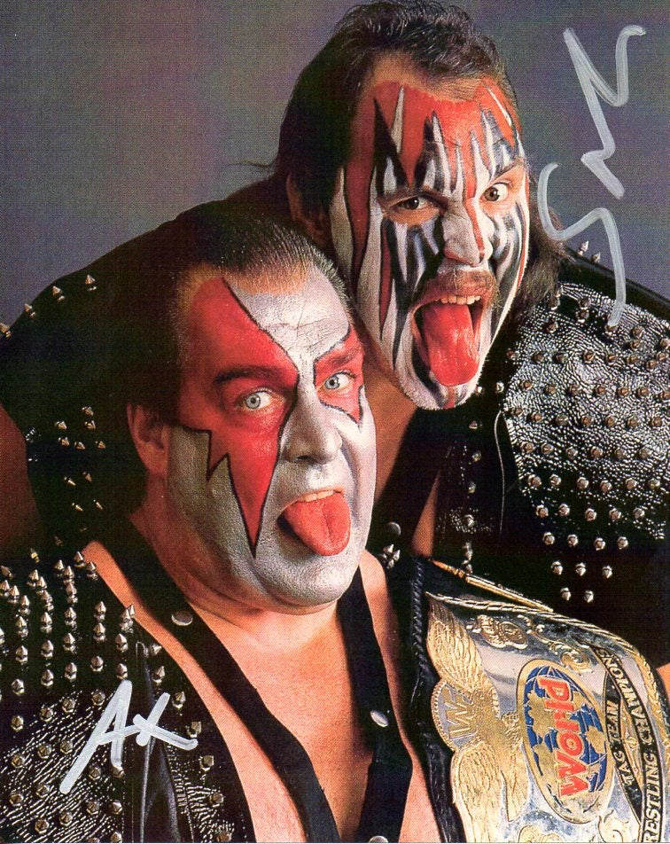 Demolition Ax & Smash WWF/WWE Signed Photo
