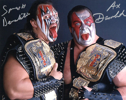 Demolition Ax & Smash WWF/WWE Signed Photo