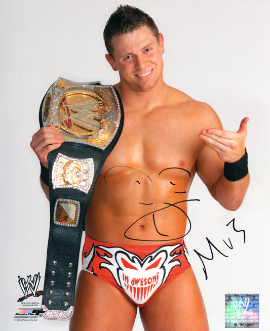 The Miz WWE Signed Photofile Photo