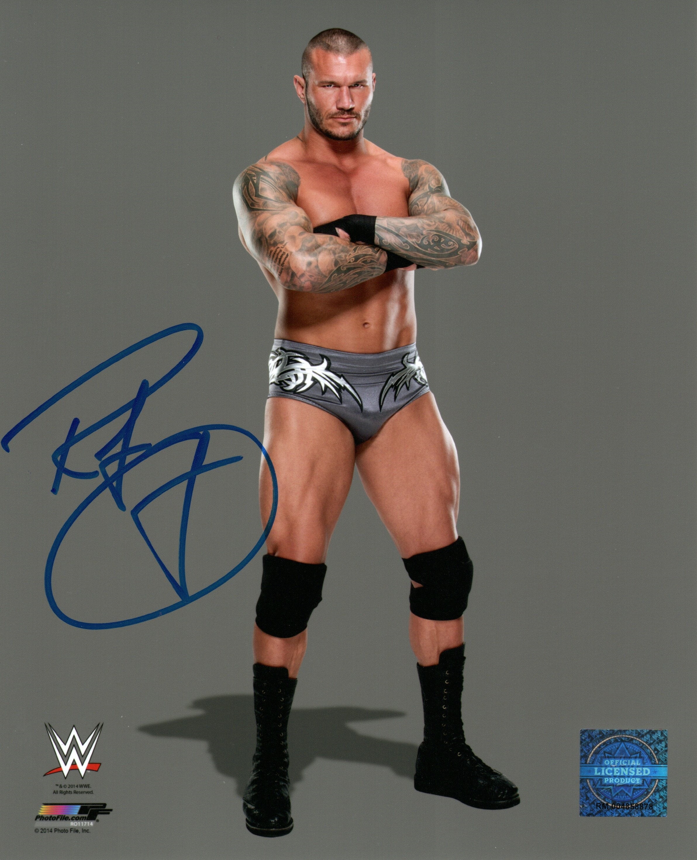 WWE Orton Kane shops signed autographed promo