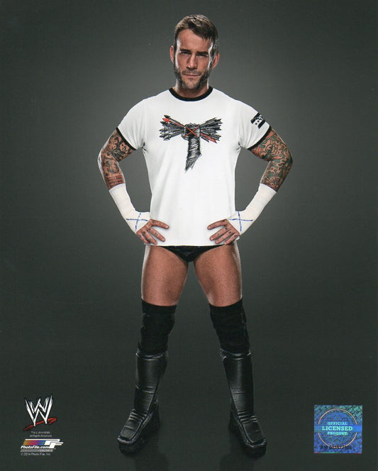 CM Punk WWE Photofile 8x10" Photo