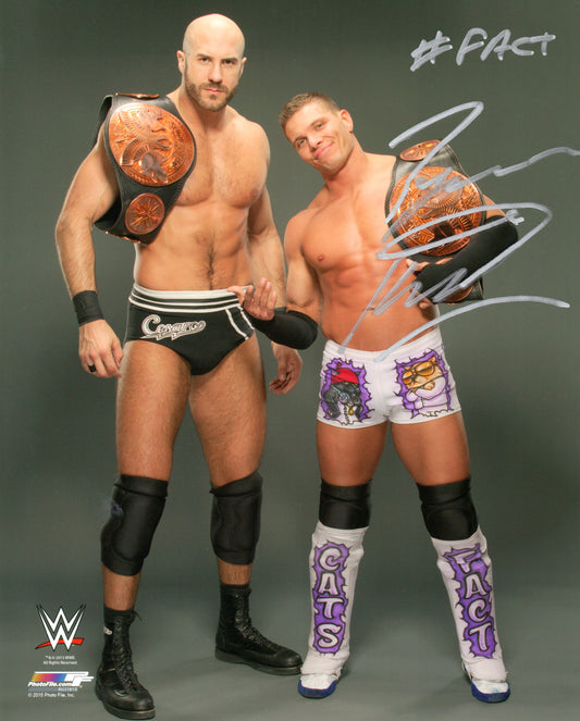 Tyson Kidd WWE Signed Photofile Photo