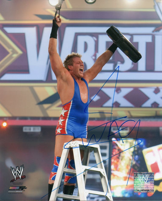 Jack Swagger Jake Hager WWE Signed Photofile Photo