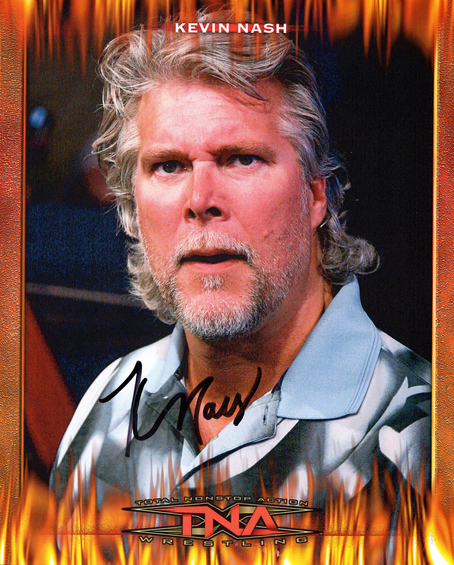 Kevin Nash TNA Impact Signed Photo