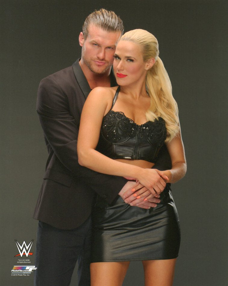 Dolph Ziggler & Lana WWE Photofile 8x10" Photo