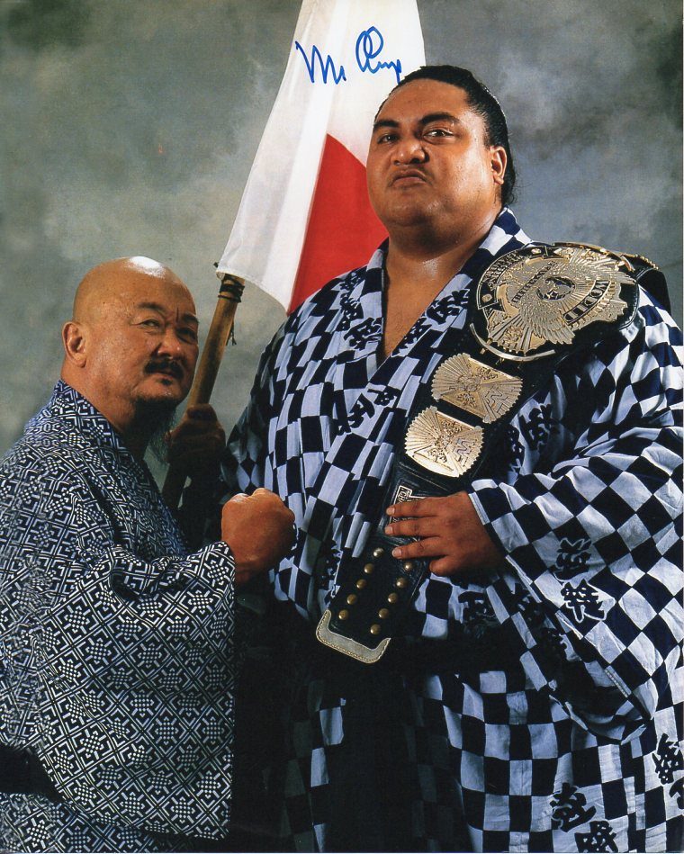 Mr.Fuji WWF/WWE Signed Photo