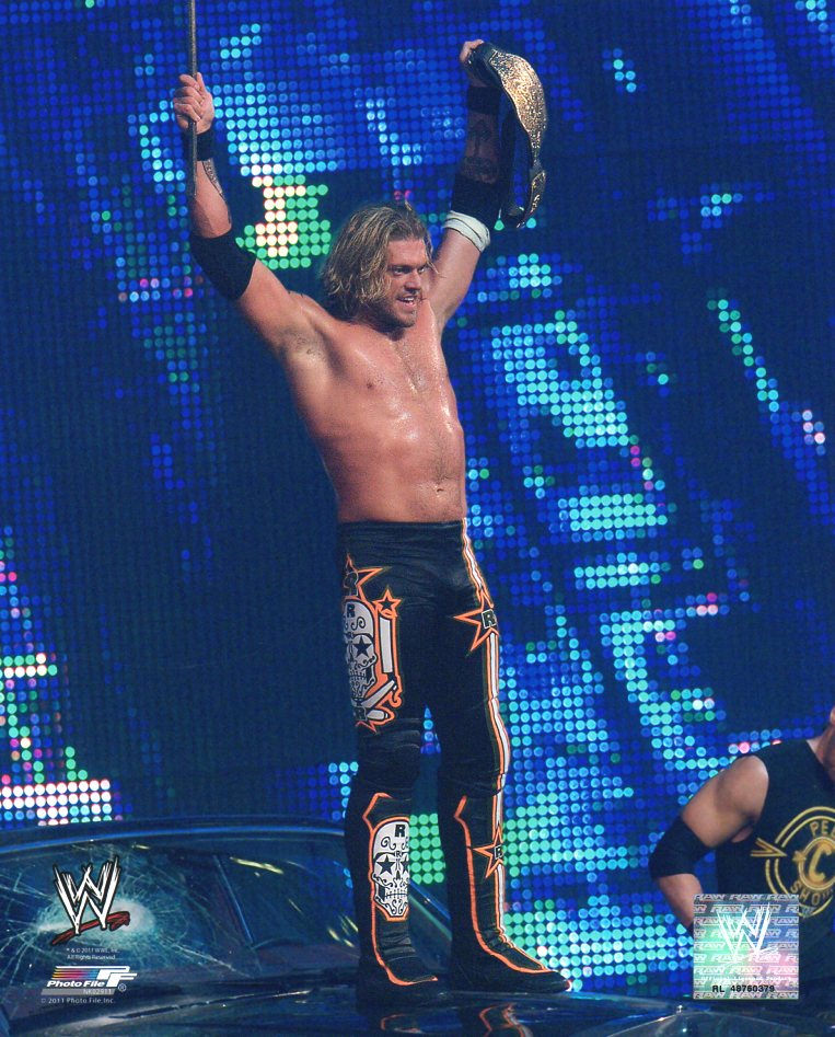 Edge WWE Photofile 8x10" Photo