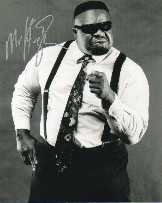 Mr. Hughes WWF/WWE Signed Photo