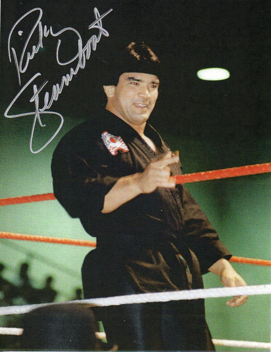 Ricky Steamboat WCW Signed Promo Photo