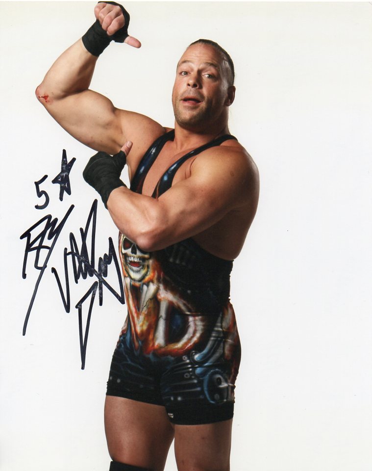 Rob Van Dam ECW Signed Photo