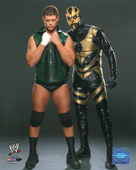 Goldust Dustin & Cody Rhodes WWE Photofile 8x10" Photo