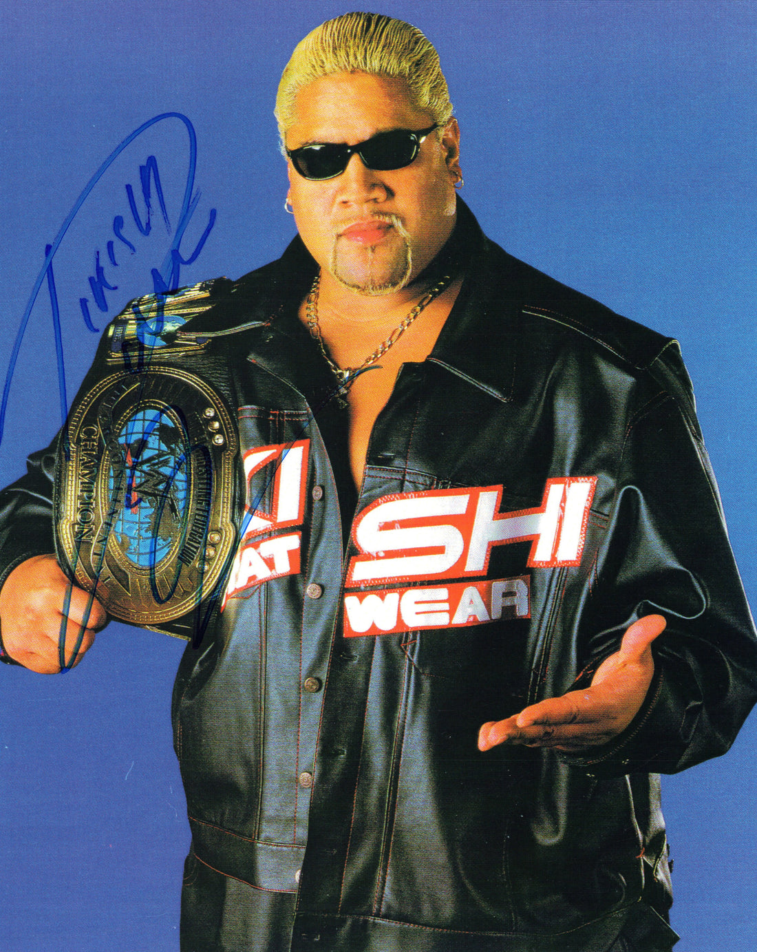 Rikishi WWF/WWE Signed Photo – RetroWrestling.com