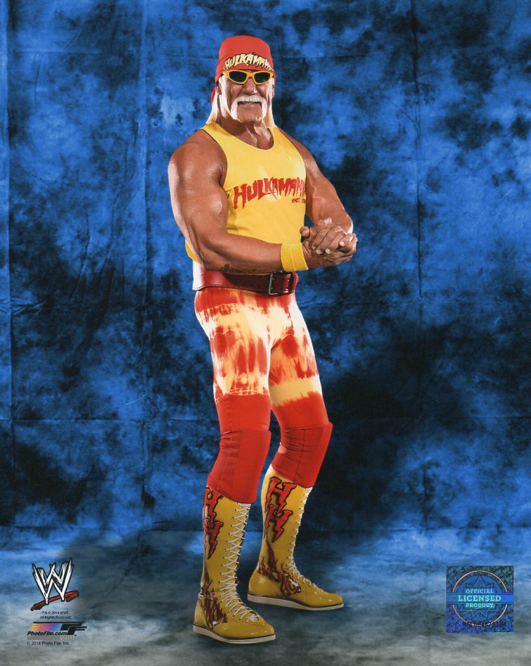 Hulk Hogan WWE Photofile 8x10" Photo