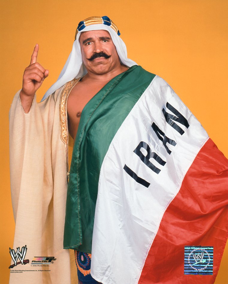 The Iron Sheik WWE Photofile 8x10" Photo
