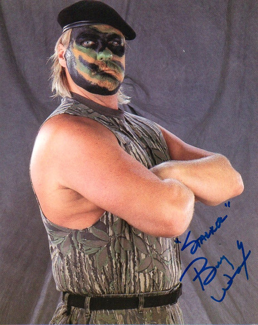 The Stalker Barry Windham WWF/WWE Signed Photo